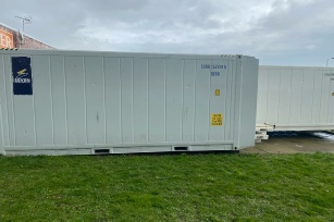 Showing cleaned Container Number 2 after work