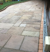 Paved area number 2 after being cleaned