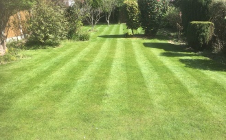 Gallery - third image shows manicured grass area